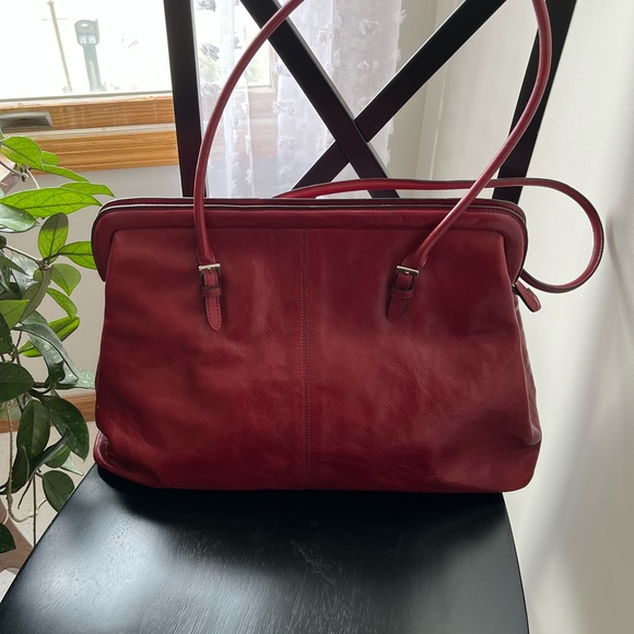 Wilson’s leather red tote, excellent condition ❗️ - Picture 7 of 9